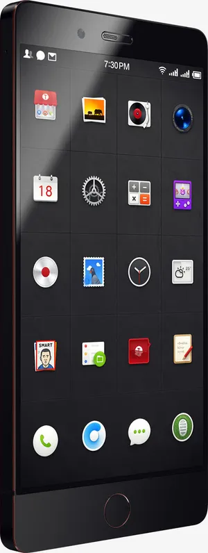 坚果pro2细红线特别版界面免抠