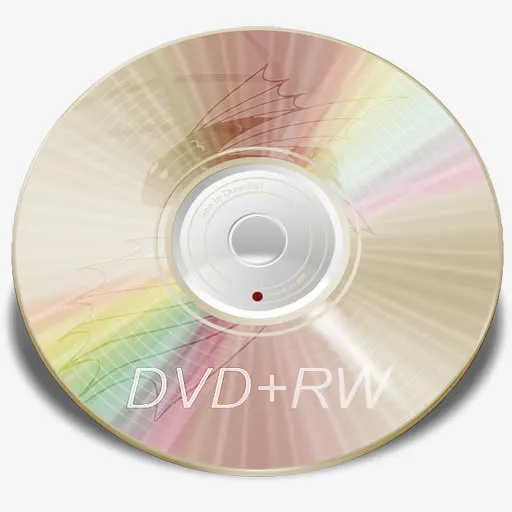 硬件DVD + RW图标免抠