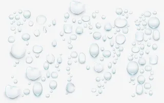 矢量手绘水珠免抠