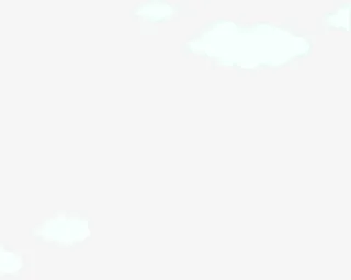 手绘清爽春天美景免抠