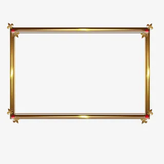 游戏边框 质感边框 细节 金属免抠