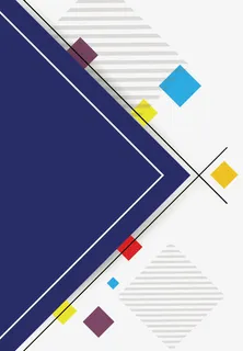 创意几何PPT背景素材免抠