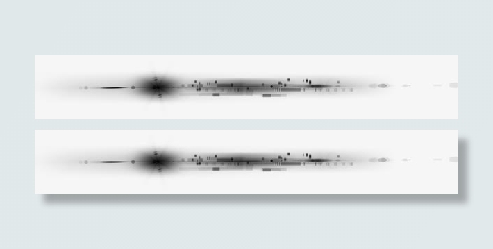 水墨风格素材墨迹素材  科技线免抠