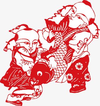 中国剪纸矢量免抠