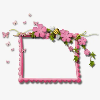 相框剪影相框图案免抠