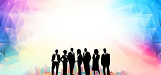 简约青春梦想海报设计背景图高清