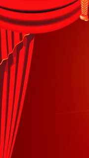 红色舞台H5背景高清