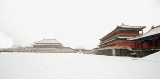 故宫红墙梦回故宫雪景免抠