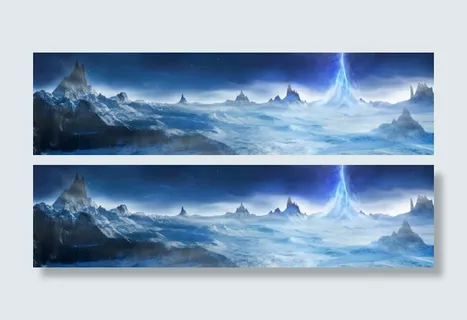 动漫梦幻游戏背景banner 动漫梦幻游戏背景banner