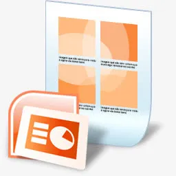 文档幻灯片图标免抠