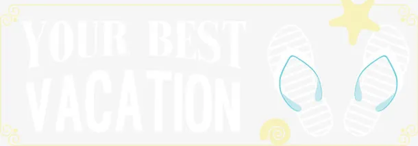 夏威夷度假主题矢量图免抠