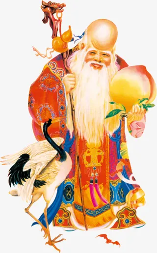 寿星高清免扣素材免抠
