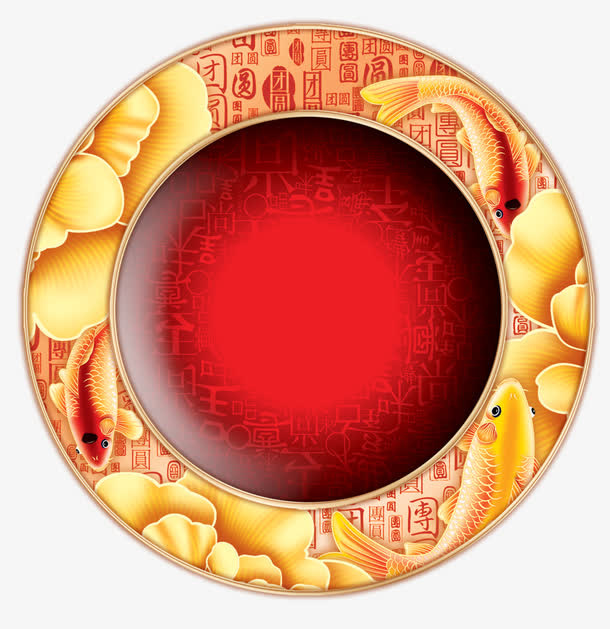 中国风 中秋 月饼 包装 底纹免抠