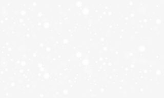 手绘白色圆点雪花免抠