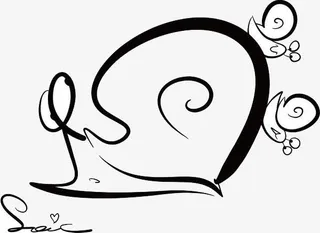 慢慢爬的蜗牛免抠