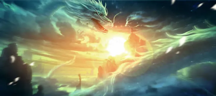 游戏飞龙在天场景免抠