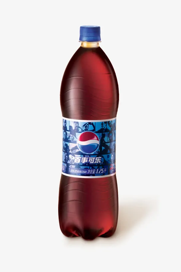 1.25升百事可乐饮料免抠