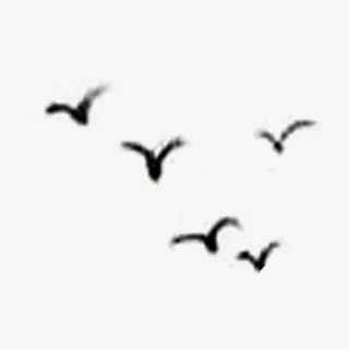 中国风黑色水墨画仙鹤图片免抠