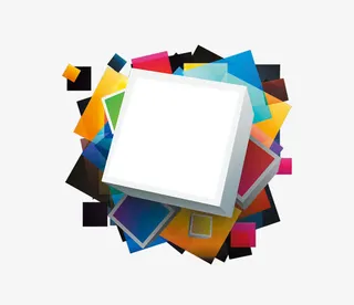 主题装饰几何形状免抠