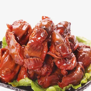 卤味五香鸭肫免抠