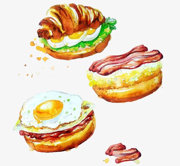 面包食物免抠