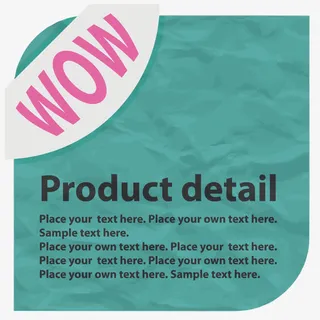 矢量文案字体免抠