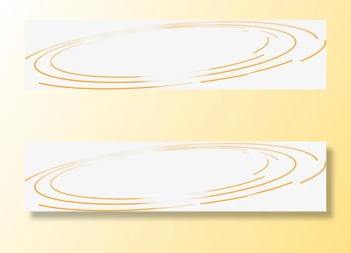 线条绘制的光环免抠