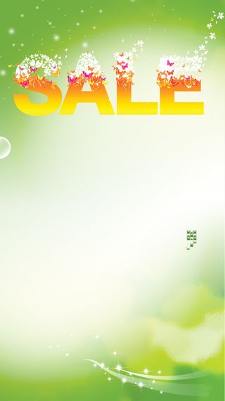 绿色春天H5背景高清