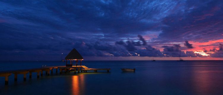 唯美夜色海报背景高清