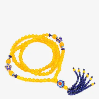 WENLI雯莉青金毛衣链免抠