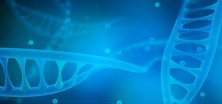 DNA链条科学生命背景图高清