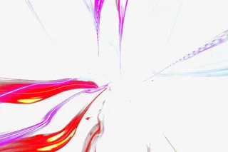 红色曲线速度光免抠