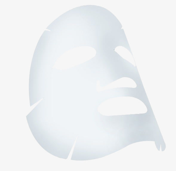 面膜白色面膜免抠