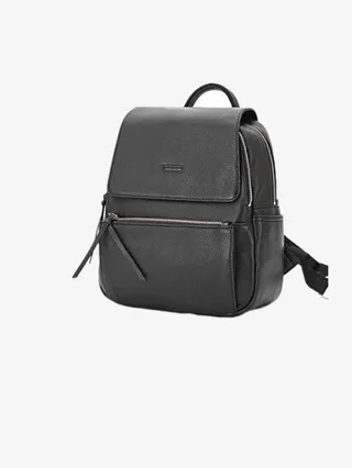 黑色双肩包免抠