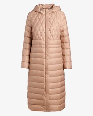 连帽羽绒服免抠