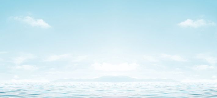 初夏海边小清新海水蓝色背景高清文艺清新背景