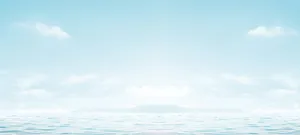 初夏海边小清新海水蓝色背景高清文艺清新背景