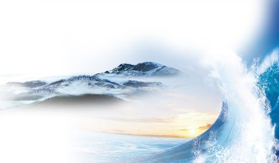 大海海浪大气企业励志背景高清