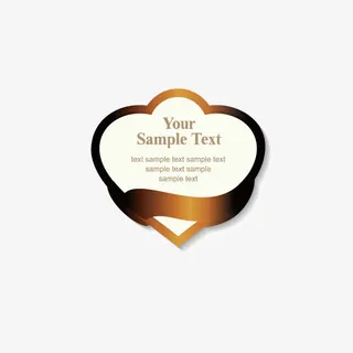 电商促销标签png免抠