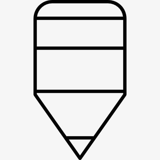 小小的铅笔图标免抠