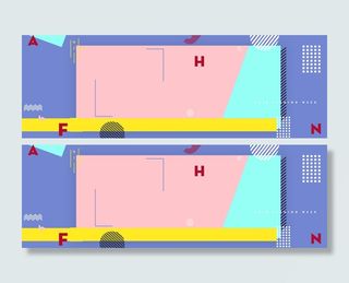 春季上新几何背景高清