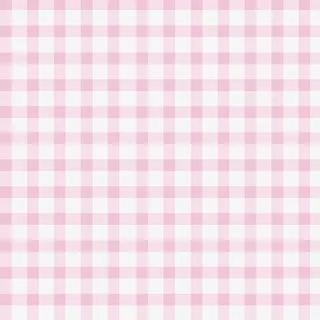 粉色格子桌布免抠