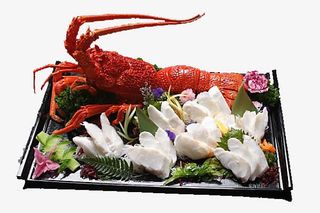 摆盘大龙虾免抠