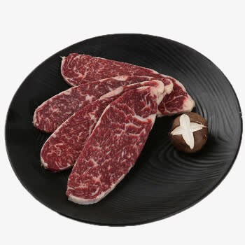 腹肉雪花牛排免抠