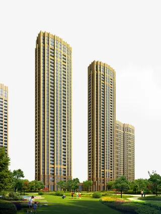 城市建筑房地产素材免抠