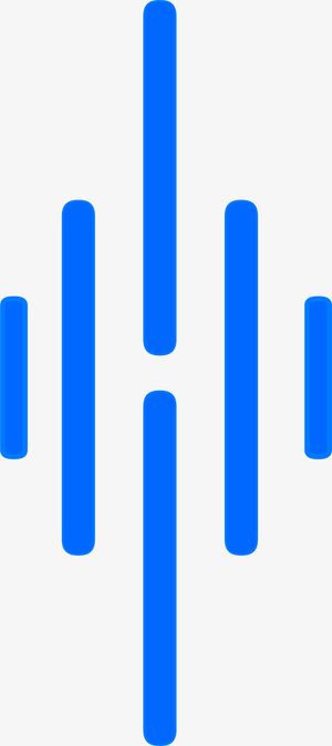 蓝 色 科技光效灯光免抠