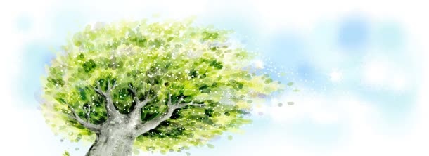 梦幻手绘卡通背景