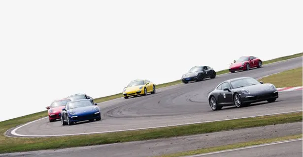 汽车比赛转弯现场免抠