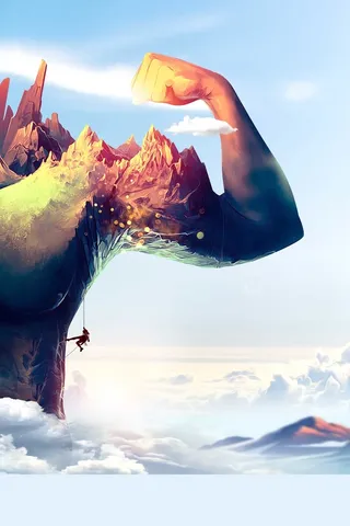 梦想同行努力奋斗背景高清