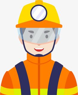 卡通消防员免抠